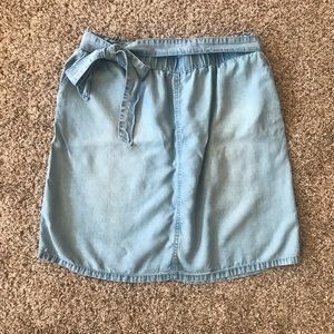 Denim skirt